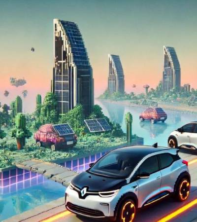 Renault's Unique Spin on Video Game Modding: Electric Cars in Pixel Worlds