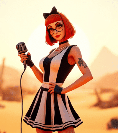 Fortnite Teases a Stylish Borderlands Crossover with Leaked Moxxi Skin
