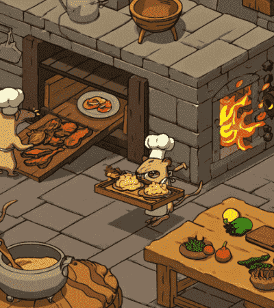 Medieval co-op chaos: an Overcooked-style hit starring kitchen rats